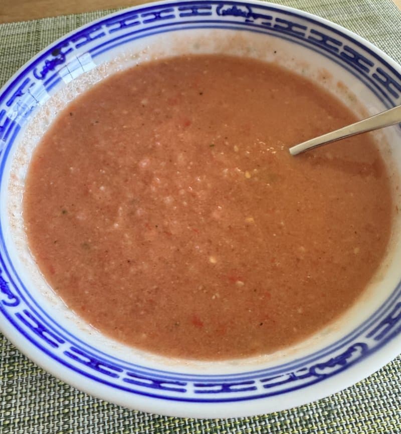Gaspacho Andalou (En été)