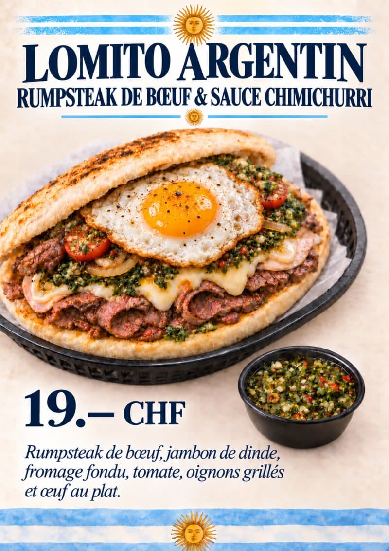 Lomito argentin au chimichurri