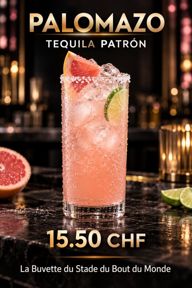 Palomazo au Tequila Patrón