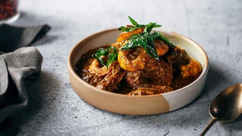 Prawn curry Srilanka